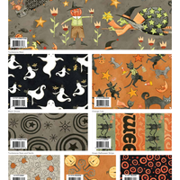 Riley Blake Spooky Fat Quarter Bundle by Teresa Kogut - 24 Fabrics