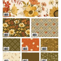 Riley Blake Bountiful Fat Quarter Bundle by Sandy Gervais - 27 Fabrics