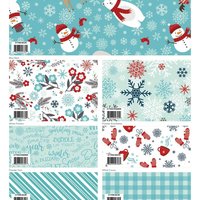Riley Blake A Perfect Winter Fat Quarter Bundle by Lori Whitlock - 21 Fabrics