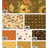 Riley Blake Bountiful Fat Quarter Bundle by Sandy Gervais - 27 Fabrics