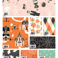 Riley Blake Frank and Friends Fat Quarter Bundle by My Mind's Eye - 24 Fabrics