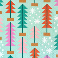 All Spruced Up Quilt Pattern, Traditionally Pieced, Confident Beginner Sewist, Pen + Paper Patterns (Paper Pattern)