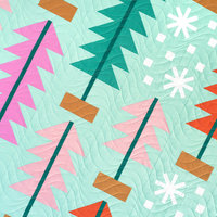 All Spruced Up Quilt Pattern, Traditionally Pieced, Confident Beginner Sewist, Pen + Paper Patterns (Paper Pattern)