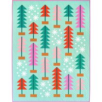 All Spruced Up Quilt Pattern, Traditionally Pieced, Confident Beginner Sewist, Pen + Paper Patterns (Paper Pattern)
