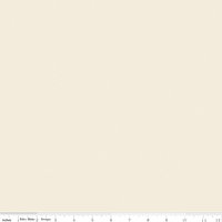 Confetti Cotton in Ivory by Riley Blake Designs, Solid Yardage