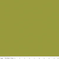 Confetti Cotton in Moss by Riley Blake Designs, Solid Yardage
