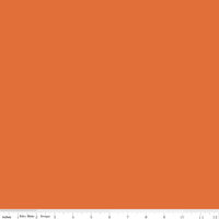 Confetti Cotton in Pumpkin by Riley Blake Designs, Solid Yardage