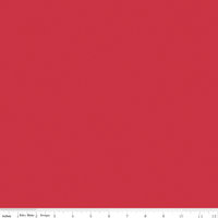 Confetti Cotton in Riley Red by Riley Blake Designs, Solid Yardage