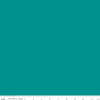 Confetti Cotton in Riley Teal by Riley Blake Designs, Solid Yardage