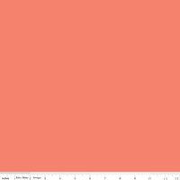 Confetti Cotton in Salmon by Riley Blake Designs, Solid Yardage