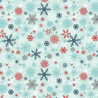 A Perfect Winter Snowflakes in Powder by Lori Whitlock for Riley Blake Designs