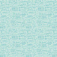 A Perfect Winter Text in Powder by Lori Whitlock for Riley Blake Designs