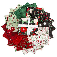 Riley Blake Evergreen Wishes Fat Quarter Bundle by Traci Reed - 18 Fabrics