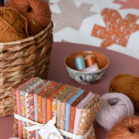 Tilda Autumn Creating Memories Fat Quarter Bundle, Autumn, Thanksgiving, Halloween - 16 Fabrics