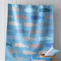 Tilda Summer Creating Memories Fat Quarter Bundle, Summer and Ocean Blues - 16 Fabrics