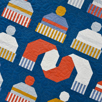 Snow Day Quilt Pattern, Traditionally Pieced, Intermediate Sewist, Pen + Paper Patterns (Paper Pattern)