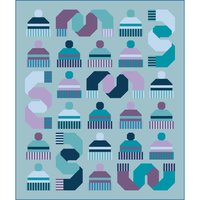 Snow Day Quilt Pattern, Traditionally Pieced, Intermediate Sewist, Pen + Paper Patterns (Paper Pattern)