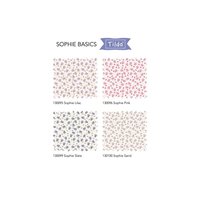 Tilda Sophie Basics Fat Eighth Bundle - 8 Fabrics