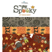 Riley Blake Spooky Fat Quarter Bundle by Teresa Kogut - 24 Fabrics