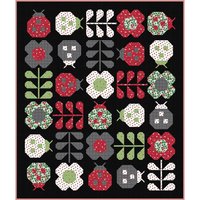 Hello Spring Quilt Pattern, Traditionally Pieced, Advanced Beginner Sewist, Pen + Paper Patterns (Paper Pattern)