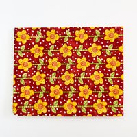 Polka Dot Garden, In The Beginning Fabrics, Quilting Fabric, Floral and Dots, 0.5 yards, 18 X 44