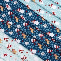 Riley Blake A Perfect Winter Fat Quarter Bundle by Lori Whitlock - 21 Fabrics