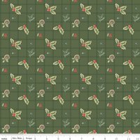 Riley Blake Holiday Spirit 1 Yard Bundle in Red Colorway by Lisa Audit - 7 Fabrics