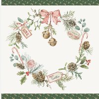 Riley Blake Holiday Spirit 1 Yard Bundle in Red Colorway by Lisa Audit - 7 Fabrics