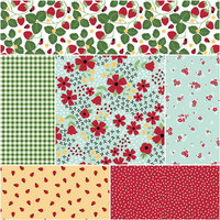 Riley Blake Little Ladybug Fat Quarter Bundle by Lori Whitlock - 18 Fabrics