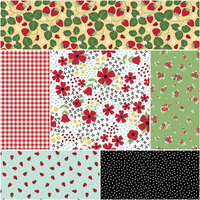 Riley Blake Little Ladybug Fat Quarter Bundle by Lori Whitlock - 18 Fabrics