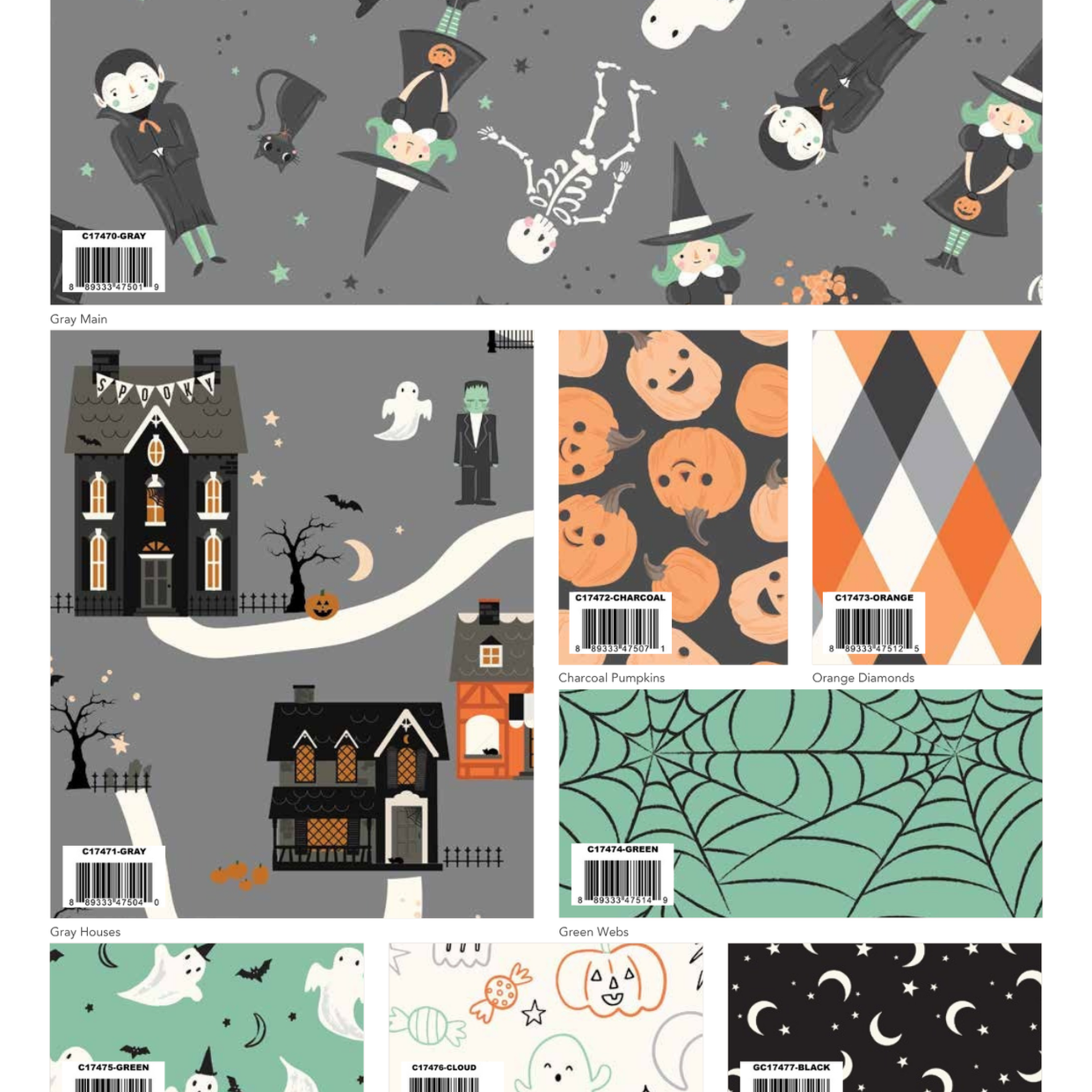 Riley Blake Frank and Friends Fat Quarter Bundle by My Mind's Eye - 24 Fabrics