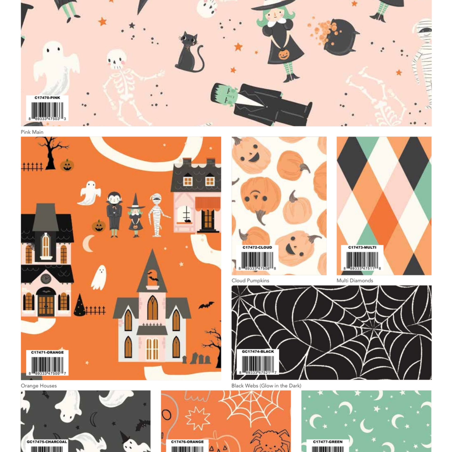 Riley Blake Frank and Friends Fat Quarter Bundle by My Mind's Eye - 24 Fabrics