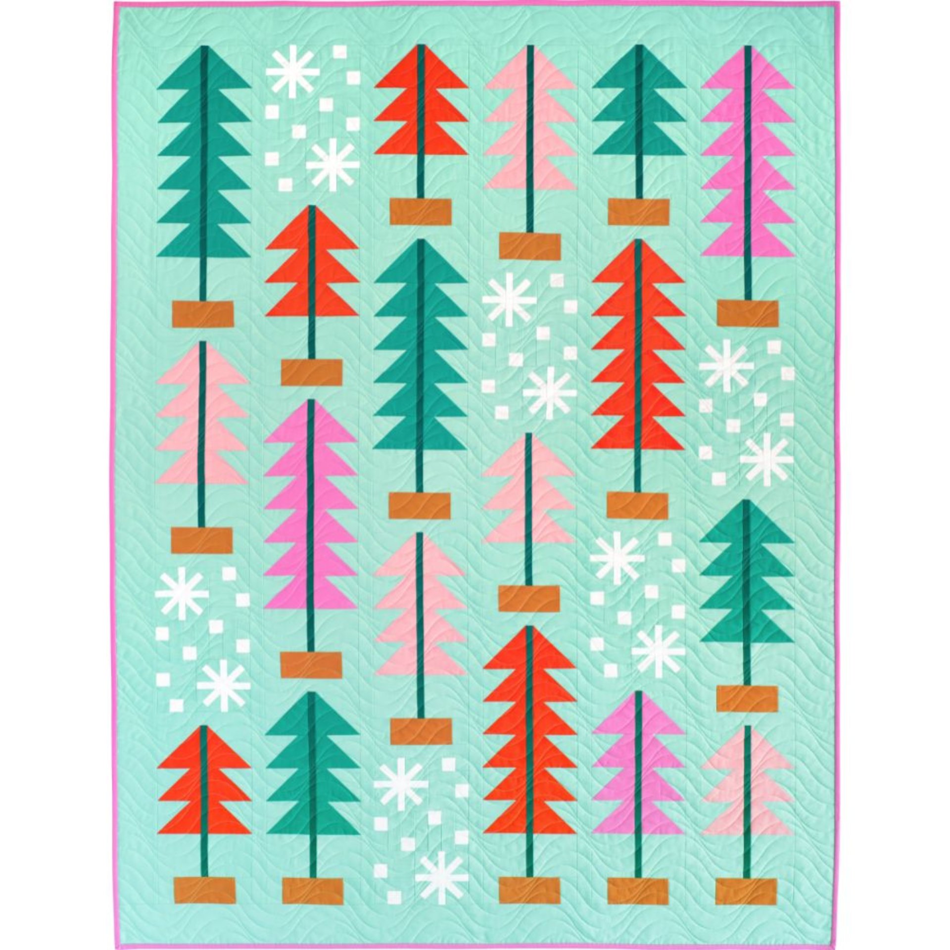 All Spruced Up Quilt Pattern, Traditionally Pieced, Confident Beginner Sewist, Pen + Paper Patterns (Paper Pattern)
