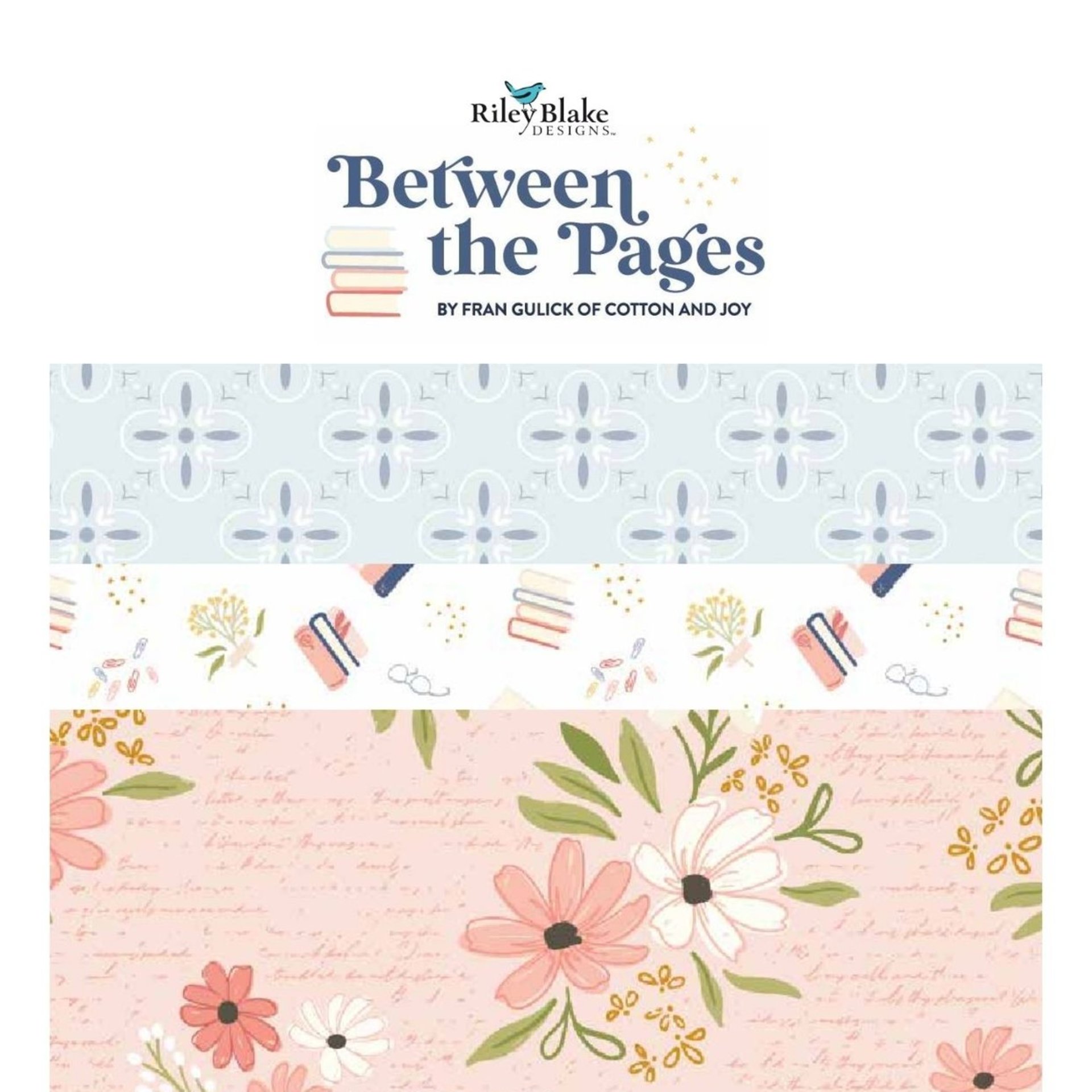 Riley Blake Between the Pages Fat Quarter Bundle - 28 Fabrics