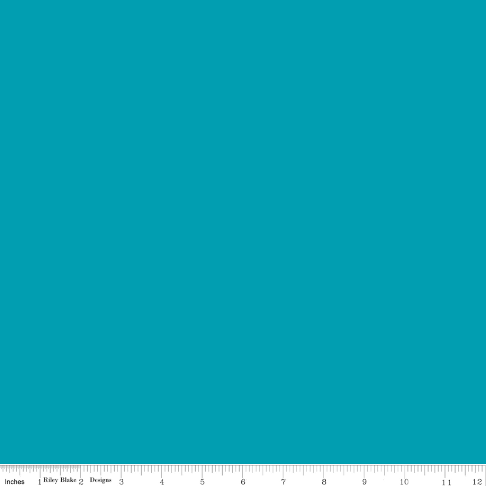 Confetti Cotton in Azure by Riley Blake Designs, Solid Yardage