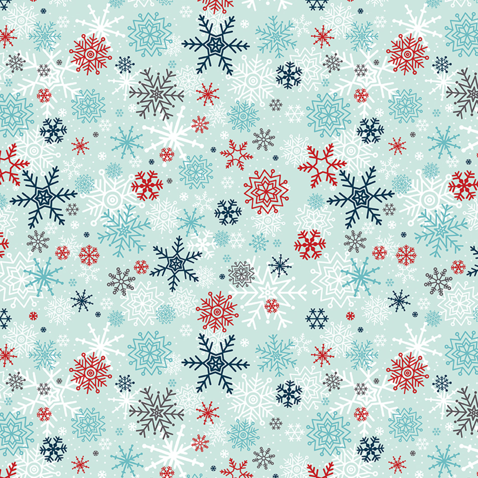 A Perfect Winter Snowflakes in Powder by Lori Whitlock for Riley Blake Designs