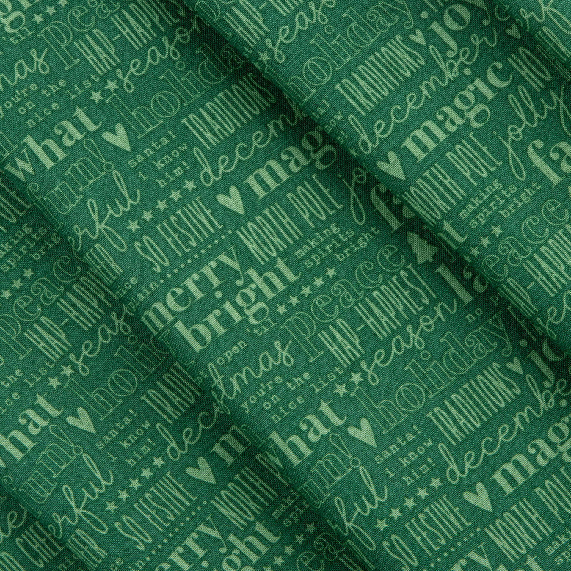 Riley Blake Evergreen Wishes Fat Quarter Bundle by Traci Reed - 18 Fabrics