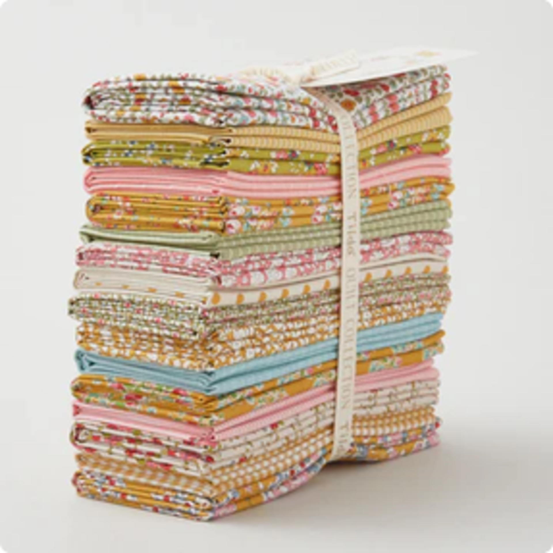Tilda Creating Memories Fat Quarter Bundle, Spring and Easter Pastels - 16 Fabrics
