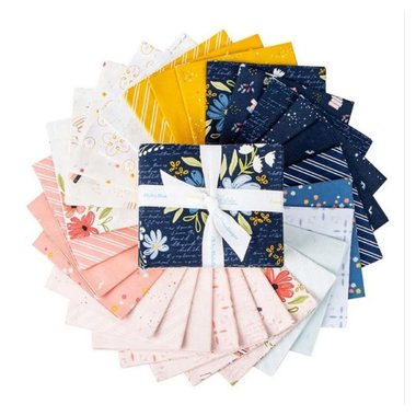 Riley Blake Between the Pages Fat Quarter Bundle - 28 Fabrics