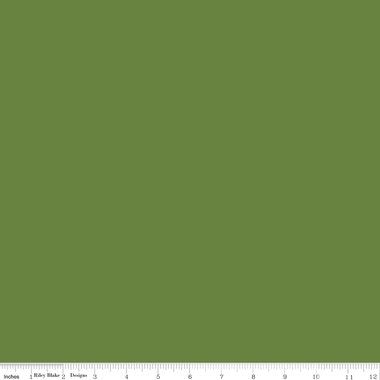 Confetti Cotton in Basil by Riley Blake Designs, Solid Yardage