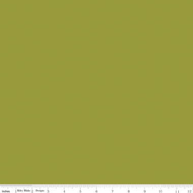 Confetti Cotton in Moss by Riley Blake Designs, Solid Yardage