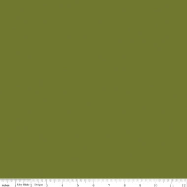 Confetti Cotton in Parsley by Riley Blake Designs, Solid Yardage