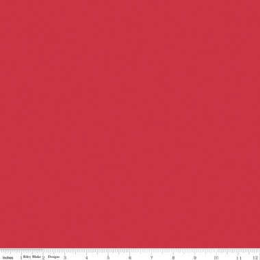 Confetti Cotton in Riley Red by Riley Blake Designs, Solid Yardage