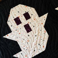 Halloween Quilted Table Runner, 47 X 14.5