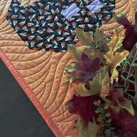 Halloween Quilted Table Runner, 47 X 14.5