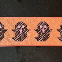 Halloween Quilted Table Runner, 47 X 14.5