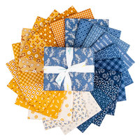 Riley Blake Denim & Daisy Fat Quarter Bundle by Lori Holt - 21 Fabrics